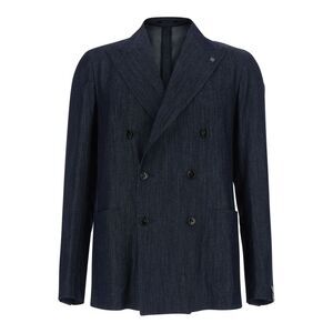 Tagliatore Men Doppioipetto In Denim